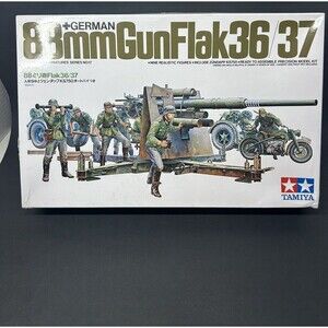 1/35 German 88MM Gun Flak 36/37 MRC-Tamiya Super kit w/ 9 figures & KS750 #MM117